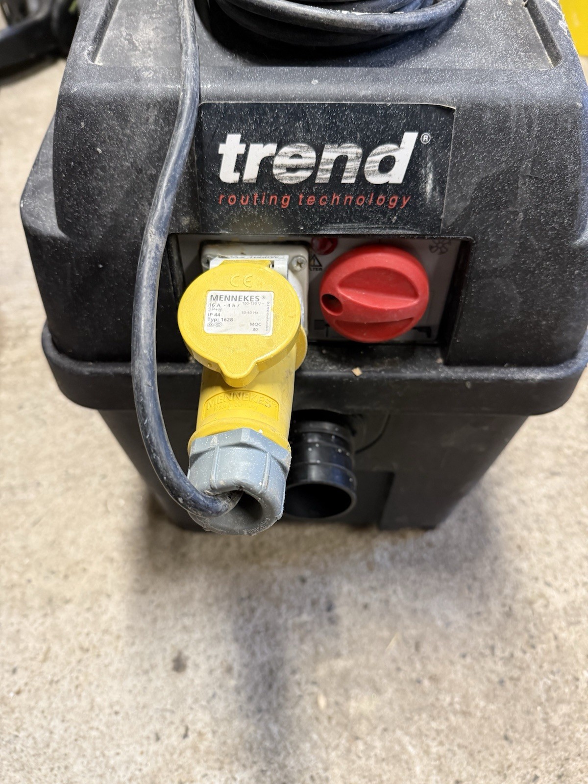 Trend T35AL M-Class Vacuum Dust Extractor 110v Power Take Off Spares Or Repairs