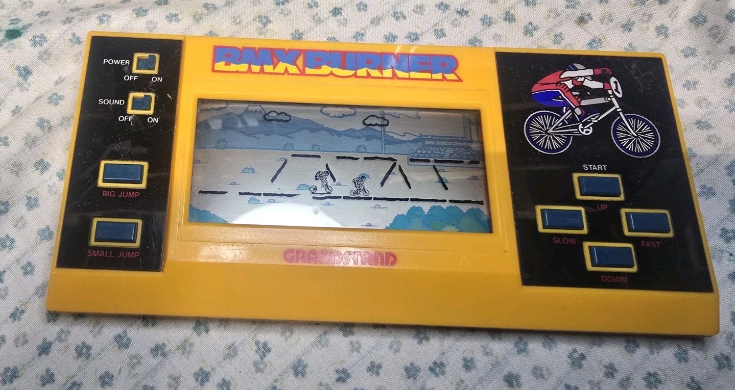 BMX Burner Grandstand Game ***FAULTY *** Spares or Repair.