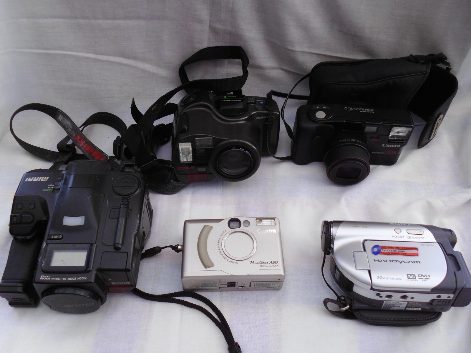 Cameras job lot spares or repair untested