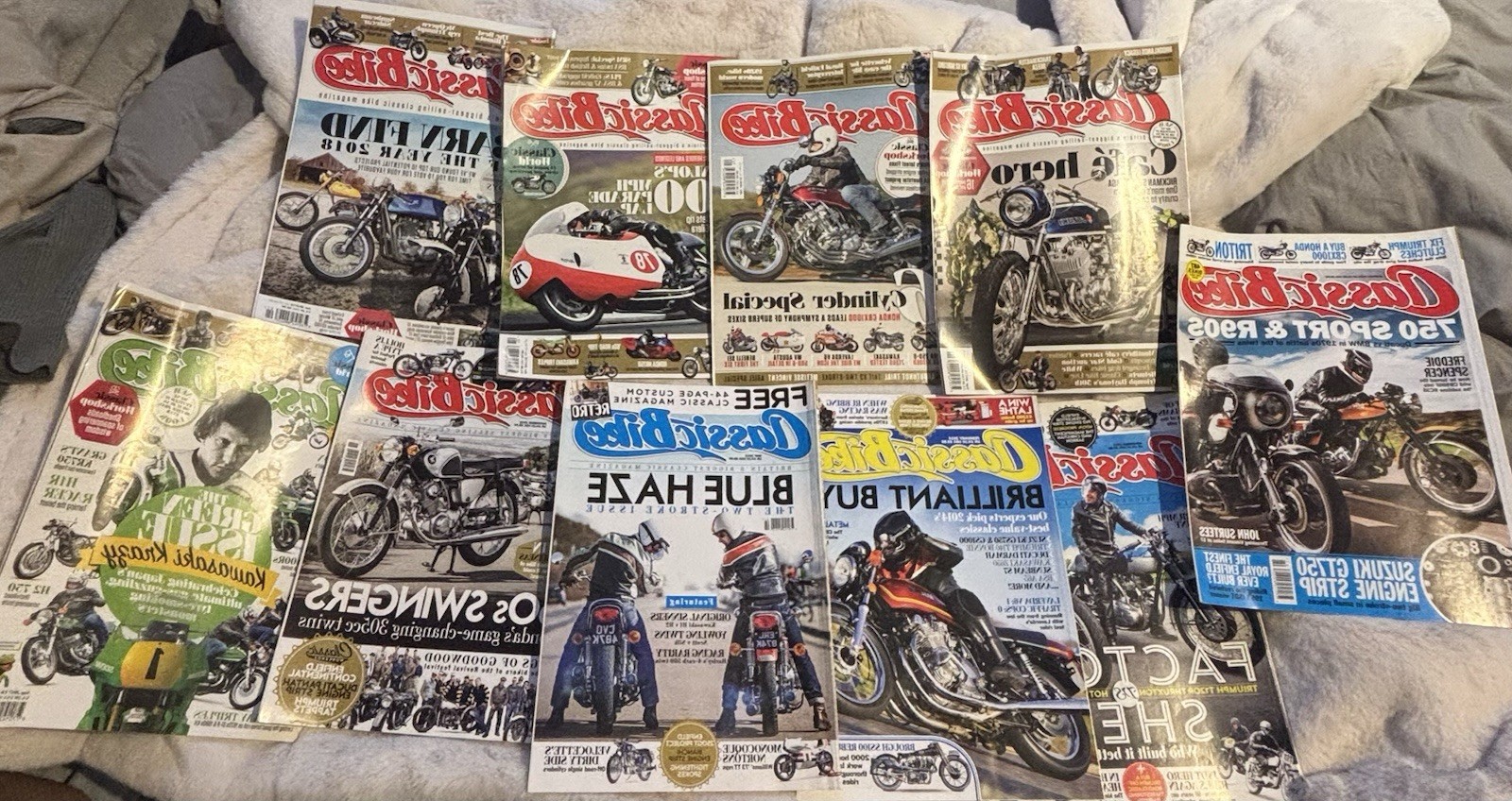 Classic Bike Magazine Bundle (Mint) Kawasaki, Café Racer, Barn Find & More