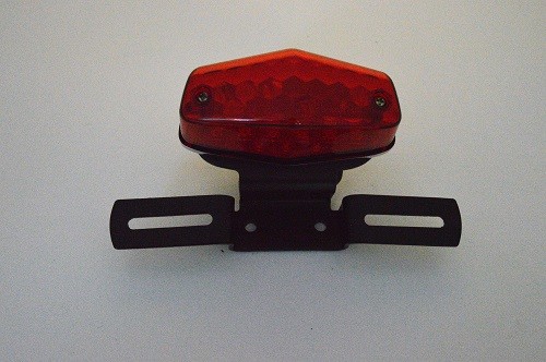 LED Tail Stop Light Plate Holder for Motorcycle Motorbike Project Cafe Racer