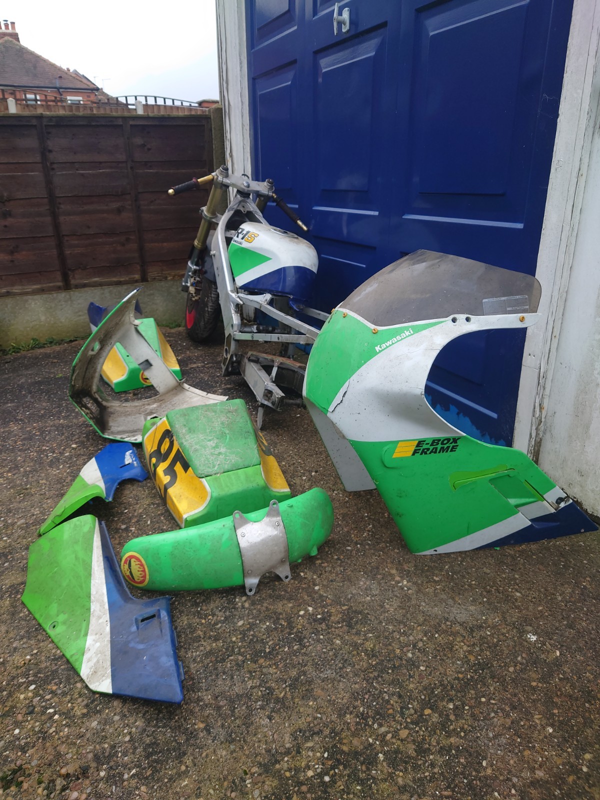 Kawasaki KR-1S Track Bike 1990 Barn find With v5. No reserve!