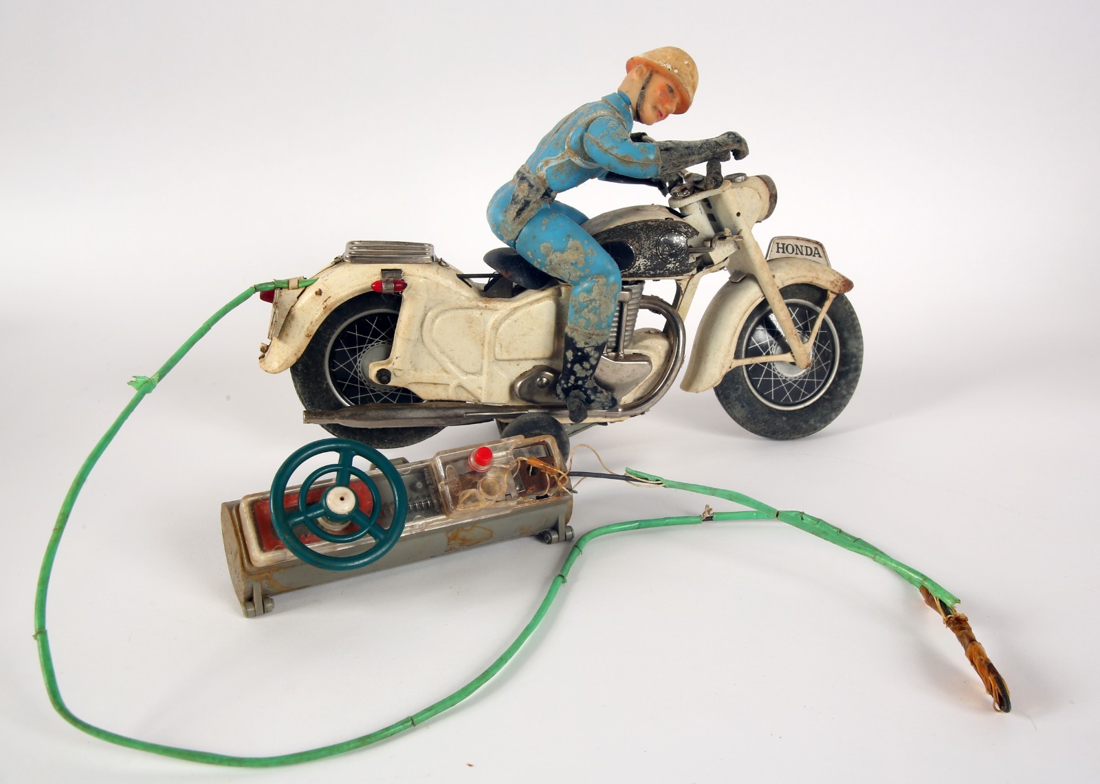 Bandi Tin Motorcycle Cop Barn Find ready for rstor