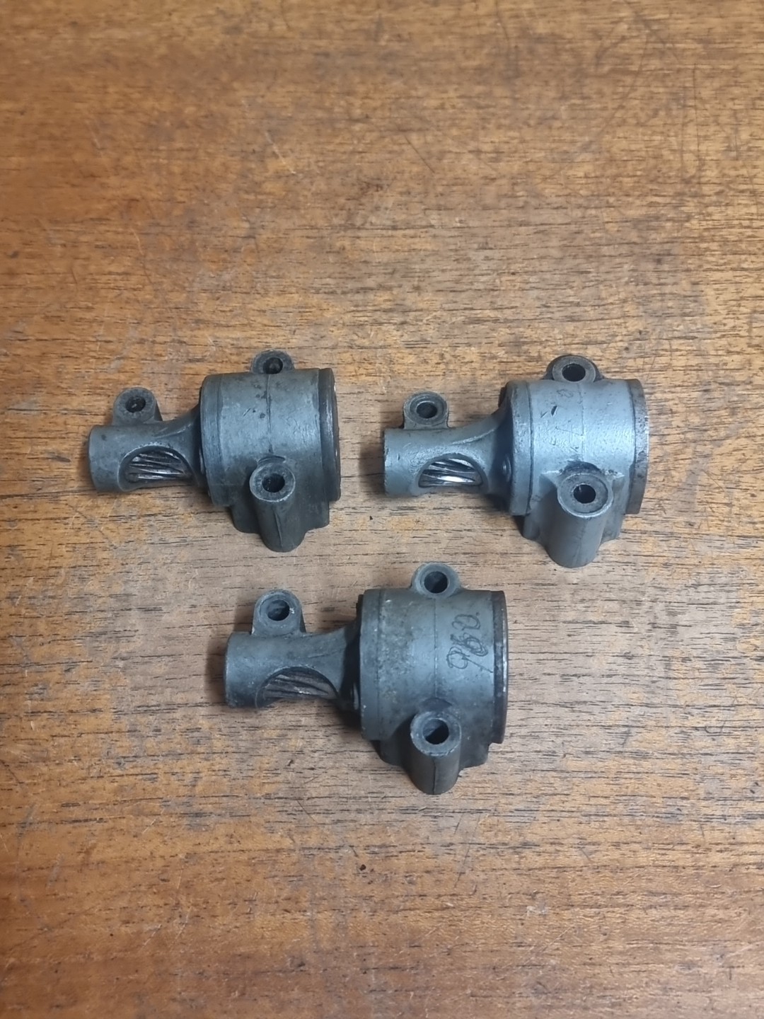 3 x Classic British Motorcycle Engine Oil Pumps Spares Or Repair