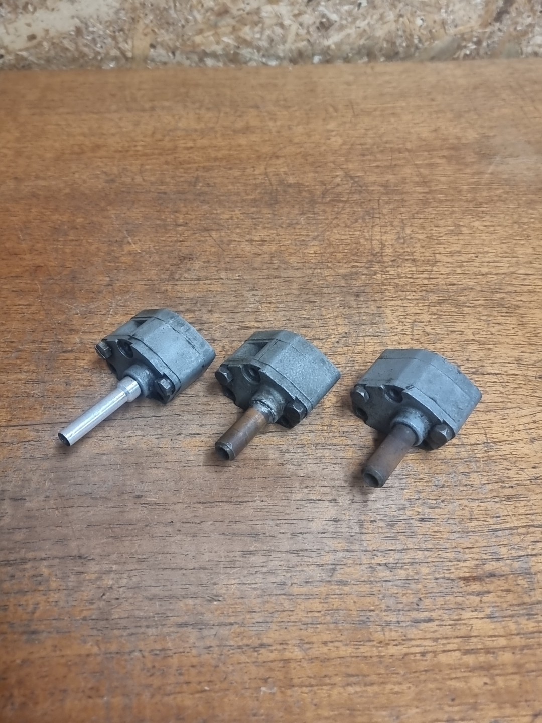 3 x Classic British Motorcycle Engine Oil Pumps Spares Or Repair