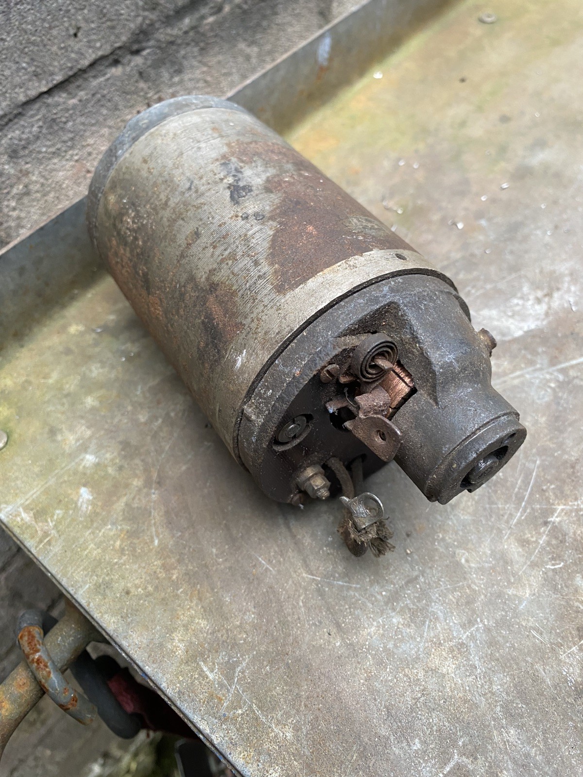 Lucas Dynamo dated 1941 for repair bsa wm20 classic motorcycle dyno spares