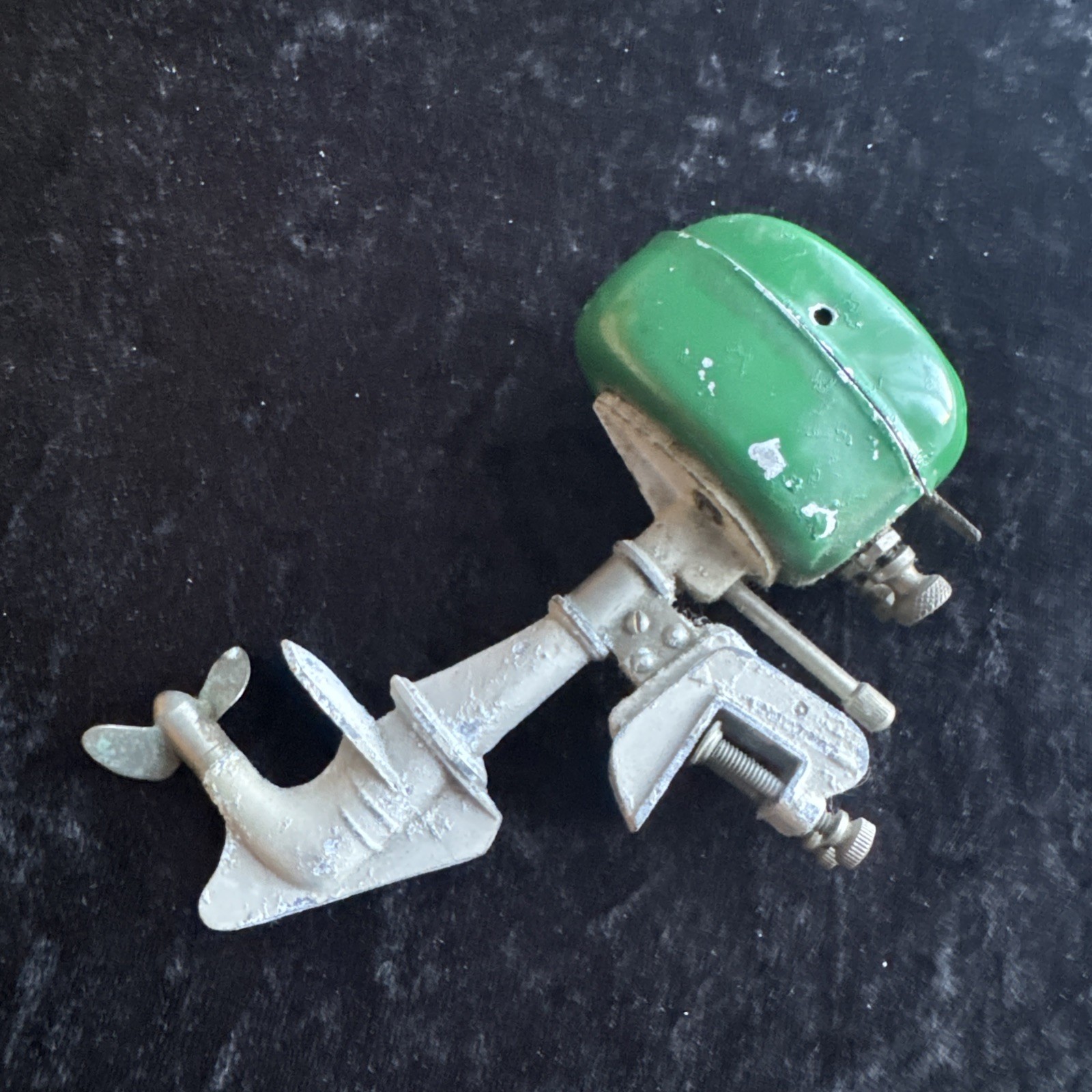 vintage japanese miniature outboard motor