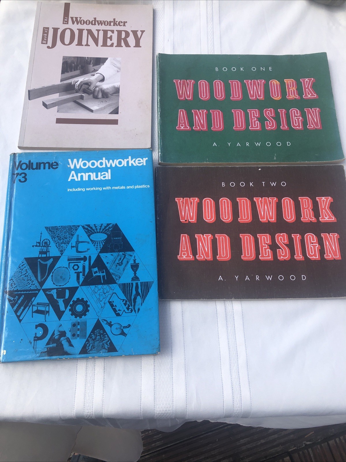 Woodwork Furniture Restoration Vintage Books Job Lot Bundle x 4 Yarwood Evans