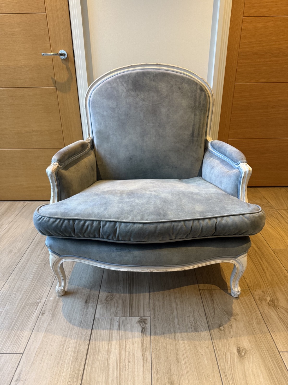 Roche Bobois Louis XV Style Bergere Armchair - restoration project