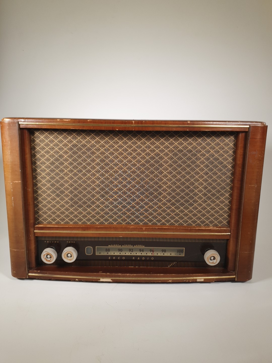 Ekco A277 Vintage Valve Radio 1950s For Restoration Repair Display Collectab