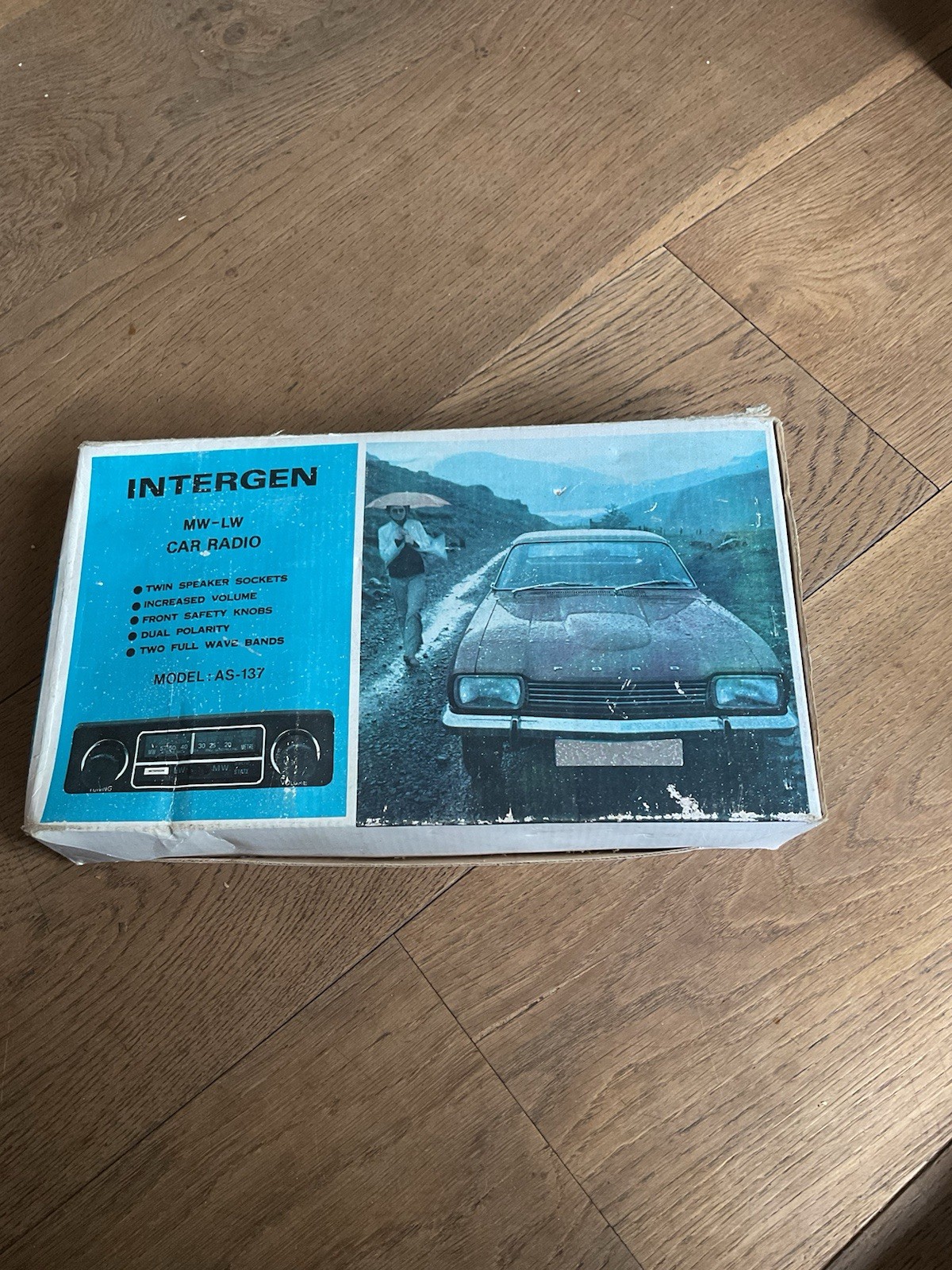 Nos Vintage Classic Car Radio Intergen 1970s Restoration Project