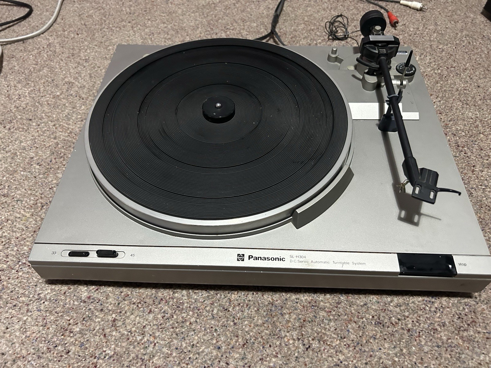 1980’s vintage Panasonic SL-H304 Turntable Hifi Separate Spares or repair