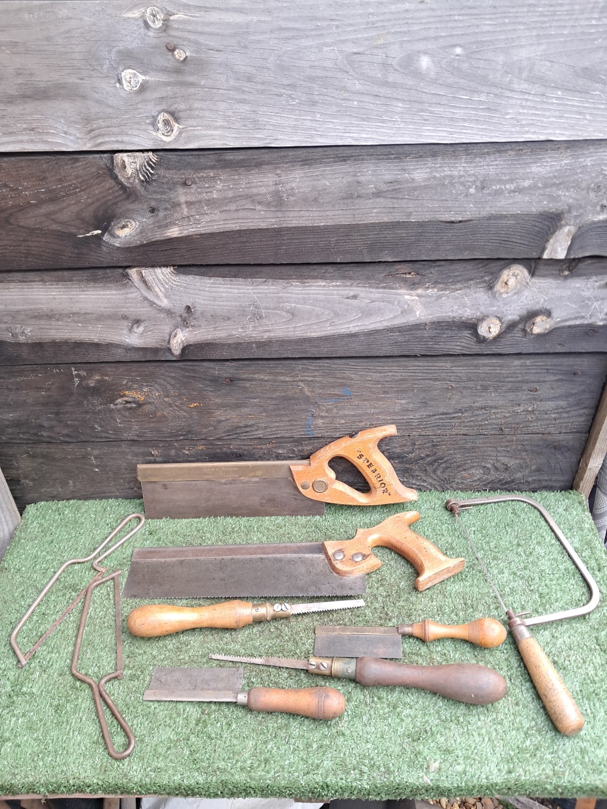 Vintage Hand Saws For Restoration Dovetail Coping & Pad Saws (#393)