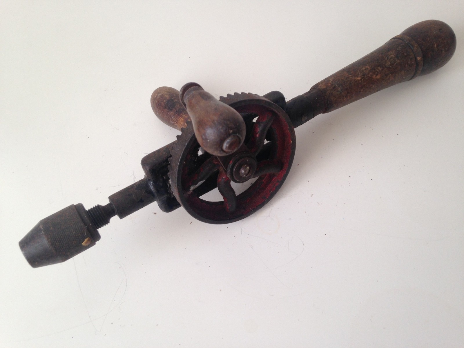 vintage hand drill for restoration
