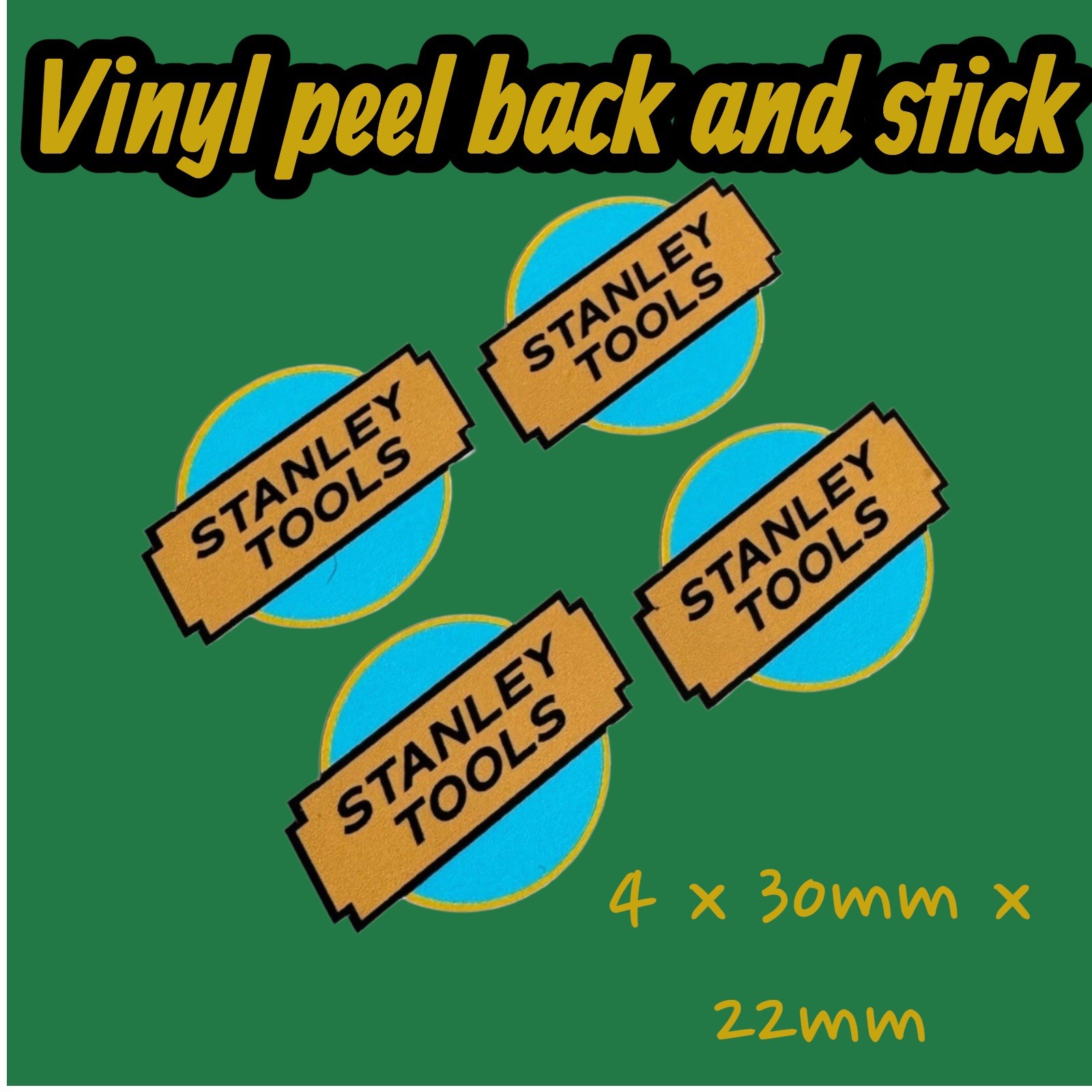 Stanley Tools sticker restoration vintage plane Tool SW Sweetheart decal Box Uk