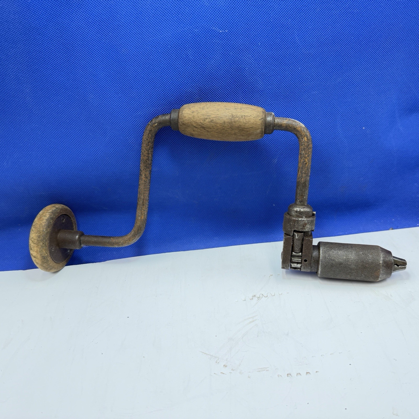 Vintage Hand Brace Drill Vintage Carpentry Tools Restoration Project #4