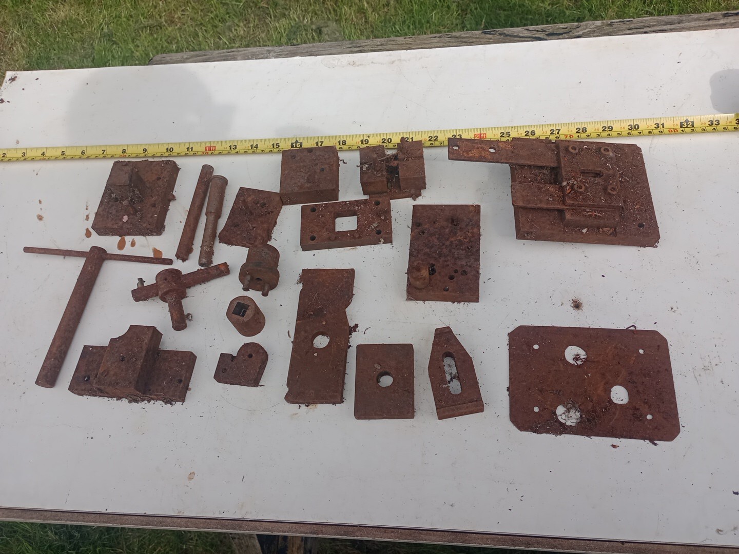 Vintage Lathe Parts mixed bundle job lot barn find (Lot 2)