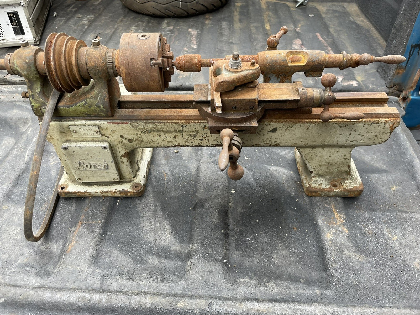 Lorch KD50 Watchmakers Lathe for complete restoration project