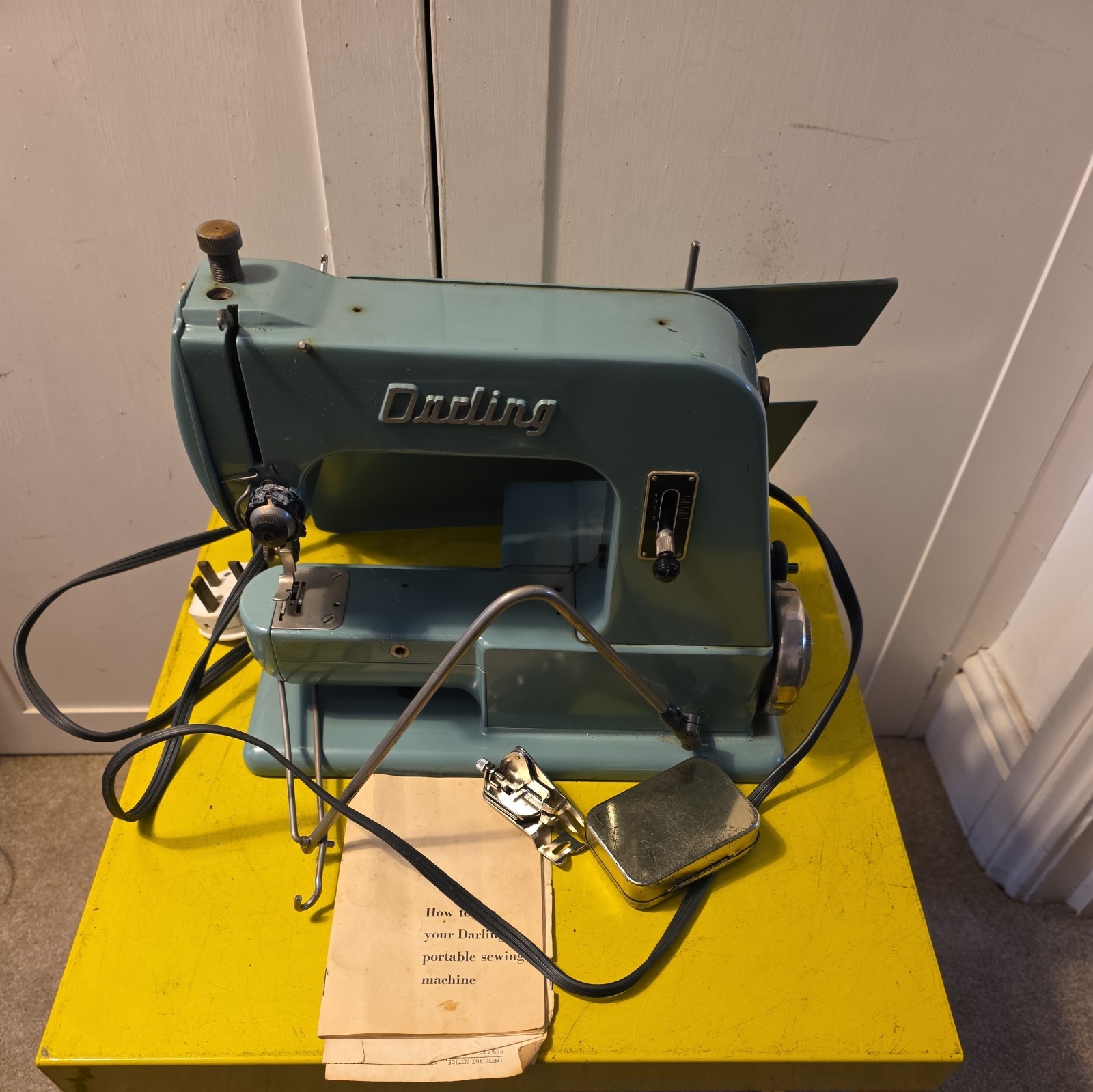 Vintage Darling Portable Sewing Machine Spares/Repair/Restoration