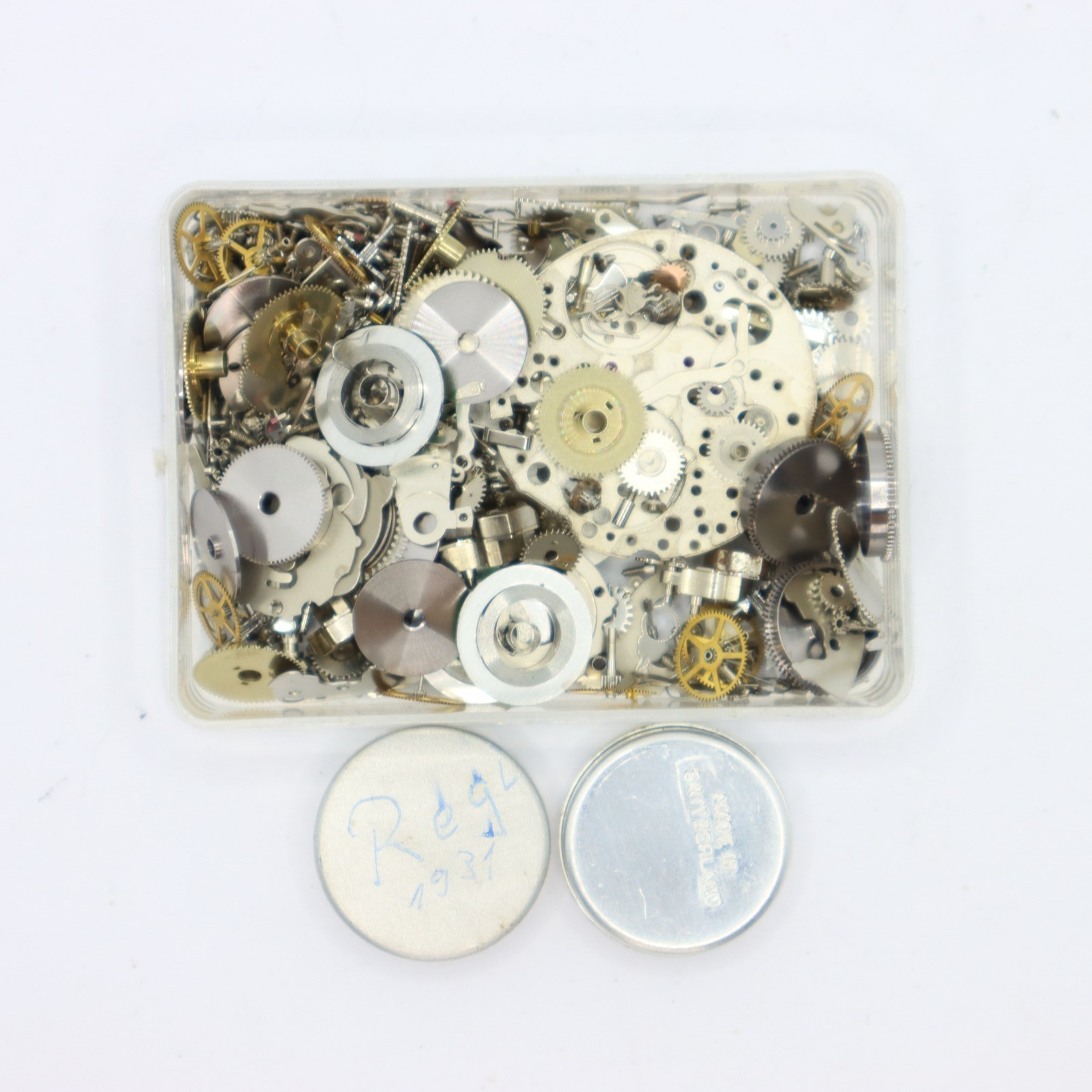 Assorted AS Cal. 1931 Swiss Watch Parts For Restoration or Projects