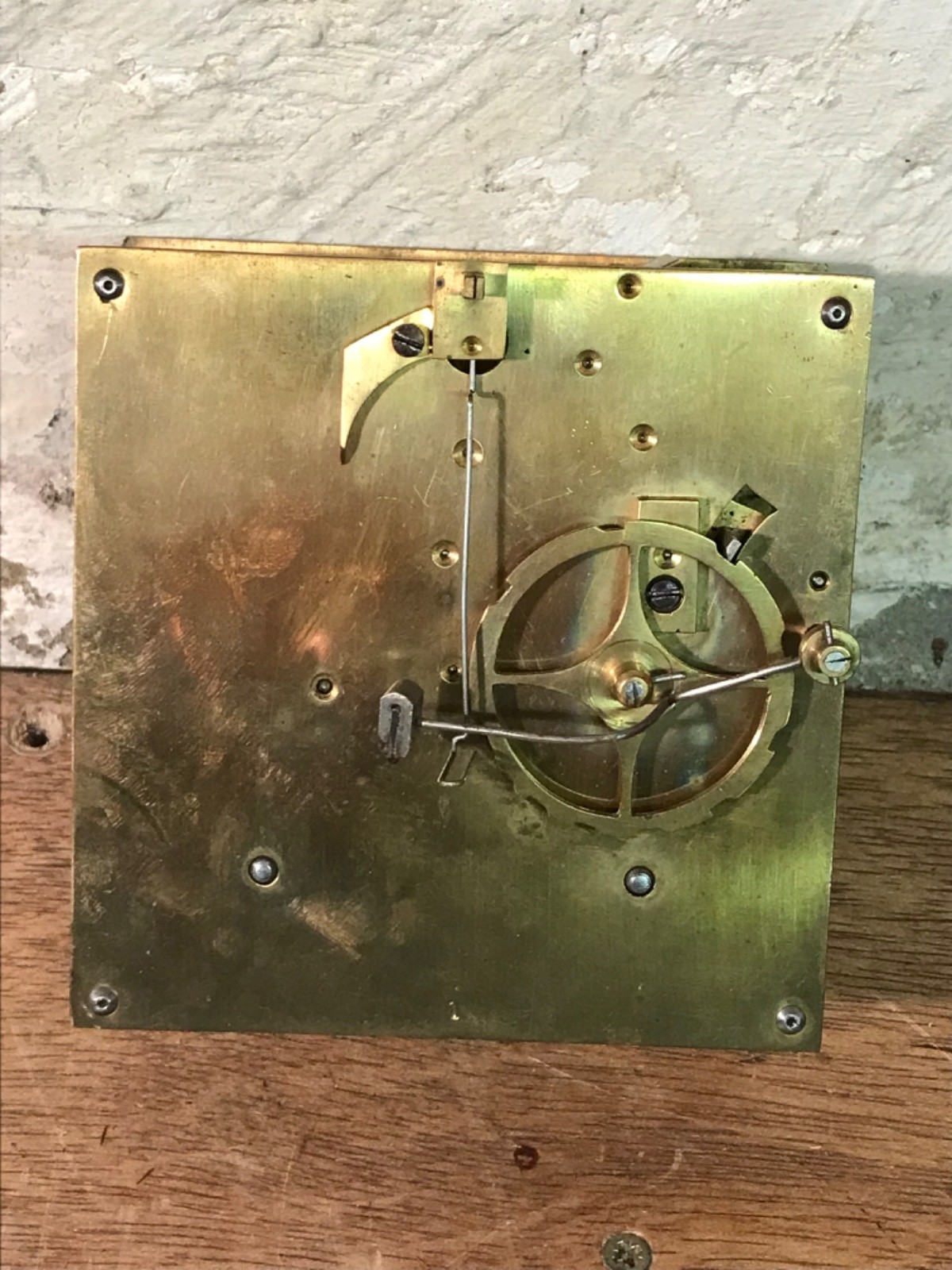 Vintage Chiming Wall Clock Movement for Spares Repair