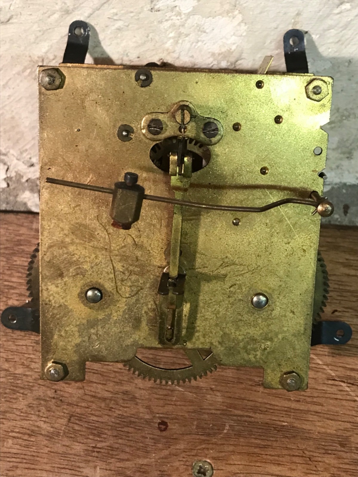 Vintage Chiming Mantle Clock Movement for Spares Repair