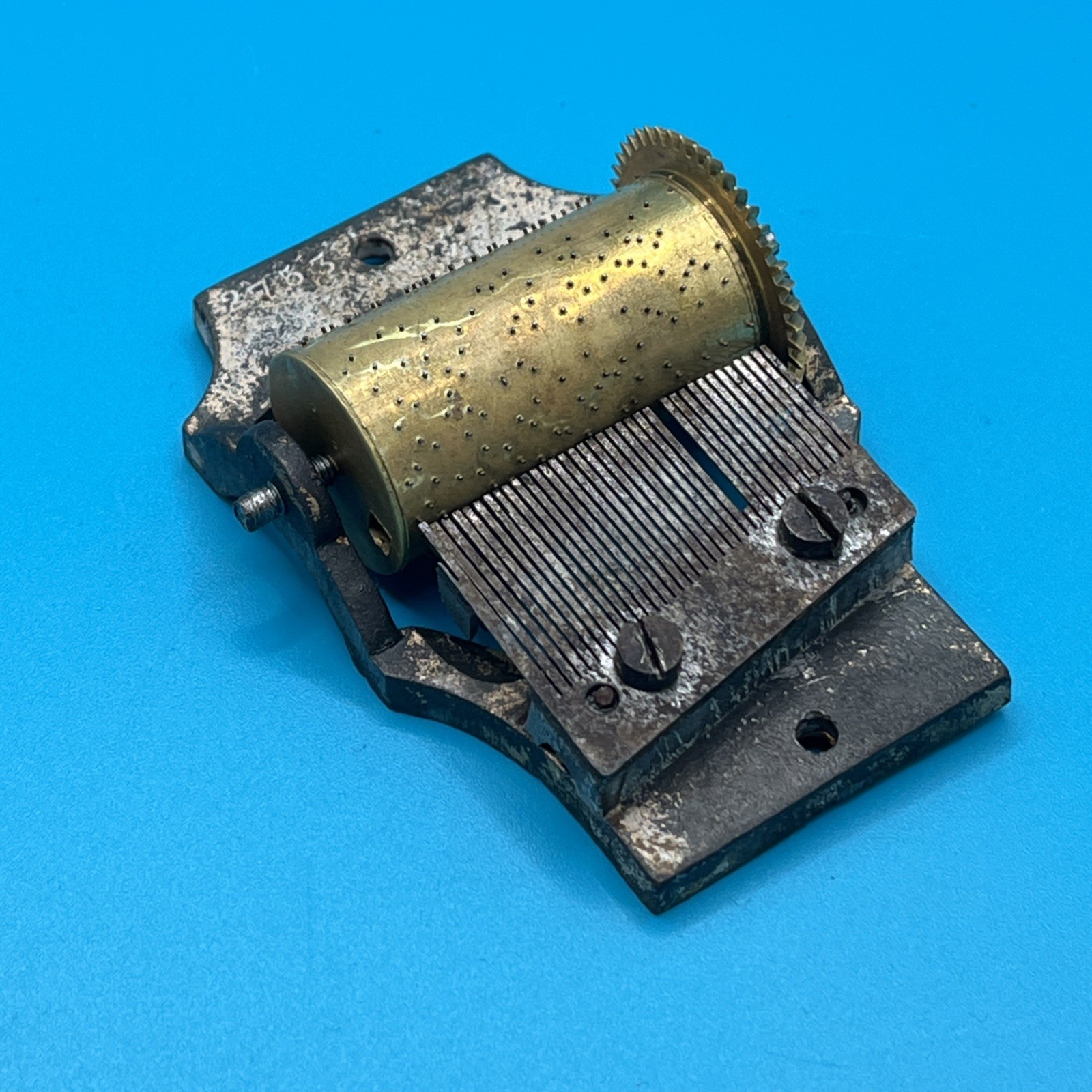 Musical Clock movement brass metal spares repairs