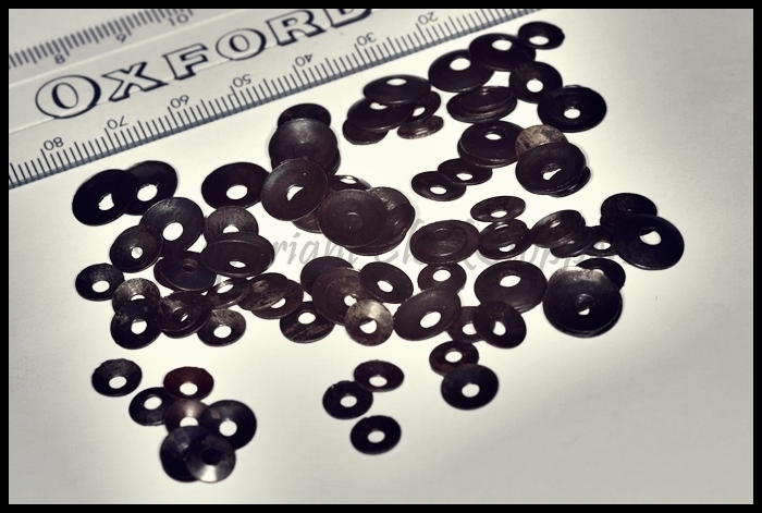 Clock Hand Washers Domed Steel Round Hole Repair Movement Spares Parts