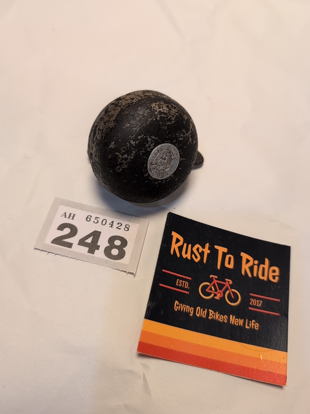 Vintage Bicycle Lucas Bell 2 Inch Needs Restoring #248