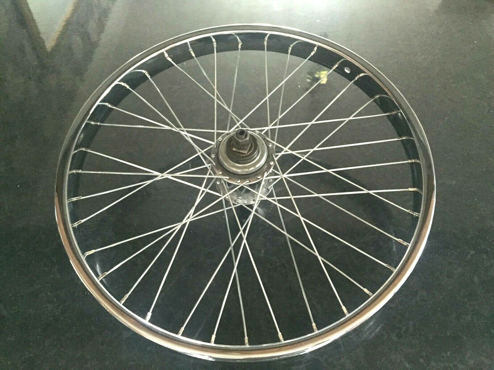 Raleigh Chopper MK1 or MK2 Rear Wheel Restoration Service - Re-chrome/Re-spoke