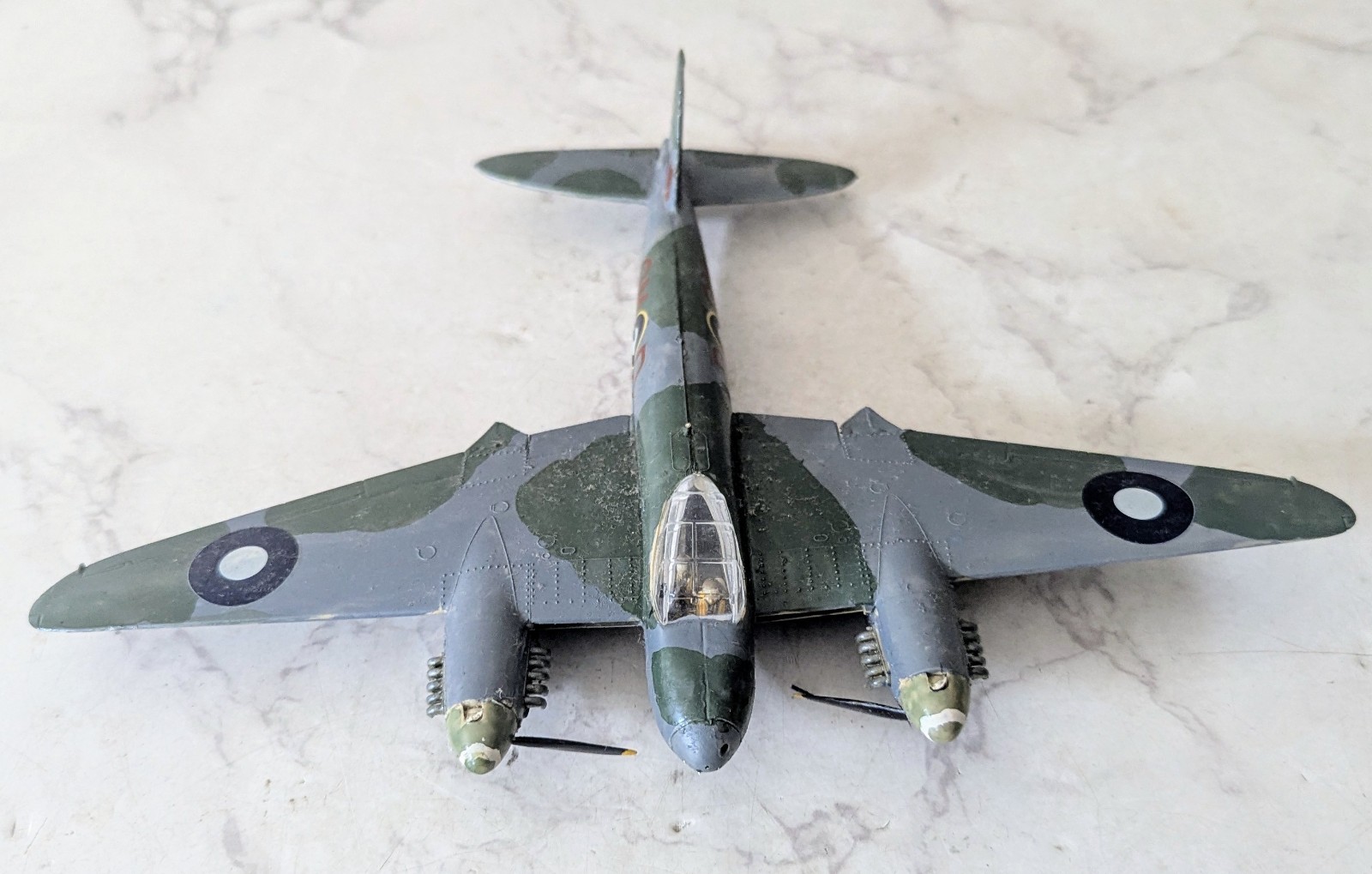 De HAVILLAND Mosquito B.Mk.IV - RAF, 1945 - Built Model Restoration Project