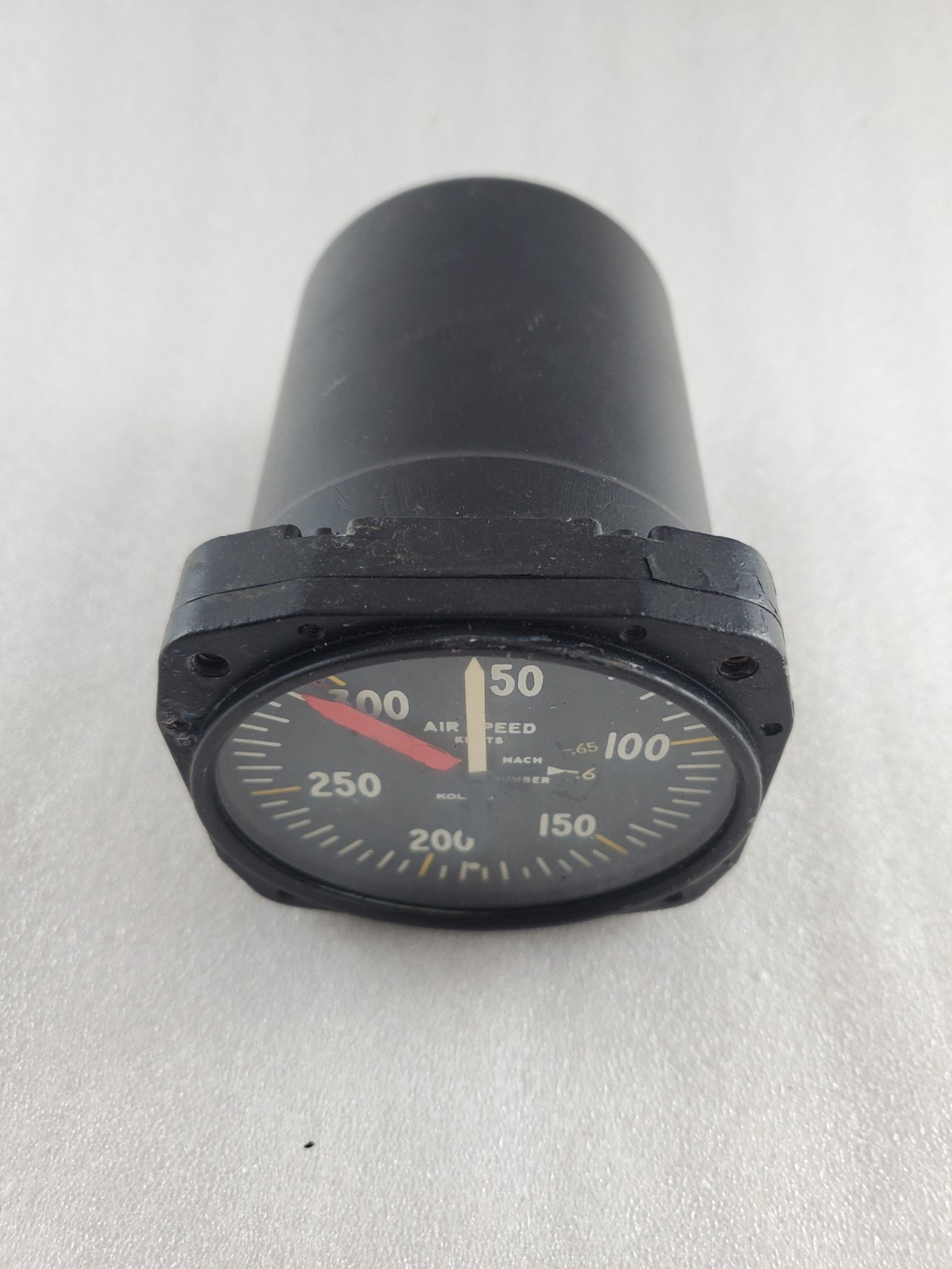Vintage Kollsman Airspeed Indicator Aircraft Gauge For Parts Not Working
