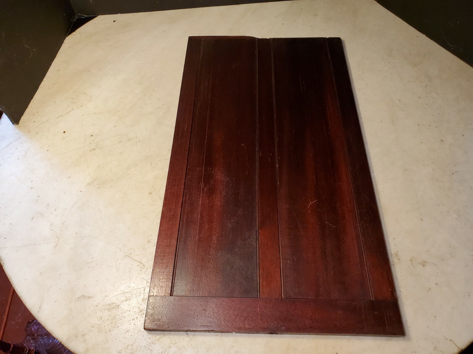 Victor Victrola L Door Mahogany Floor Model PULL OUT SHELF - Restoration Project